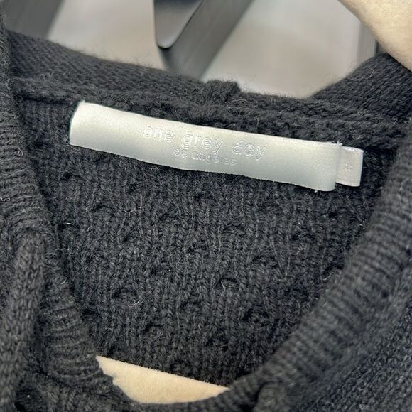 NWT One Grey Day Los Angeles Blake Hoodie in Black Size S - Picture 7 of 8